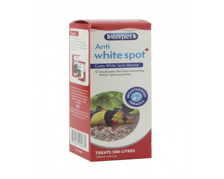 Interpet Anti Whitespot Plus - Cure Whitespot 100ml